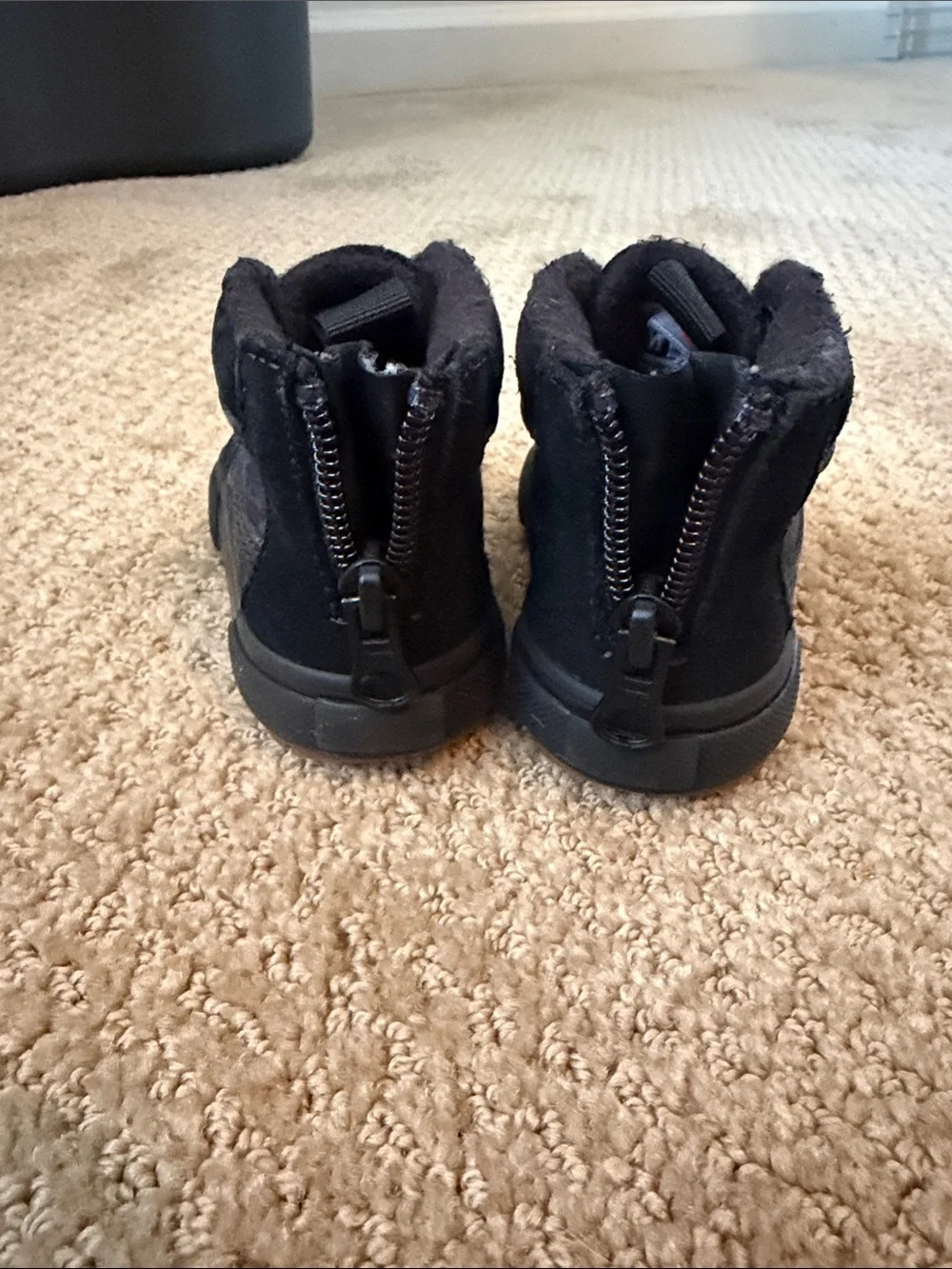 Vans Toddler/Youth Black High-Top Sneakers